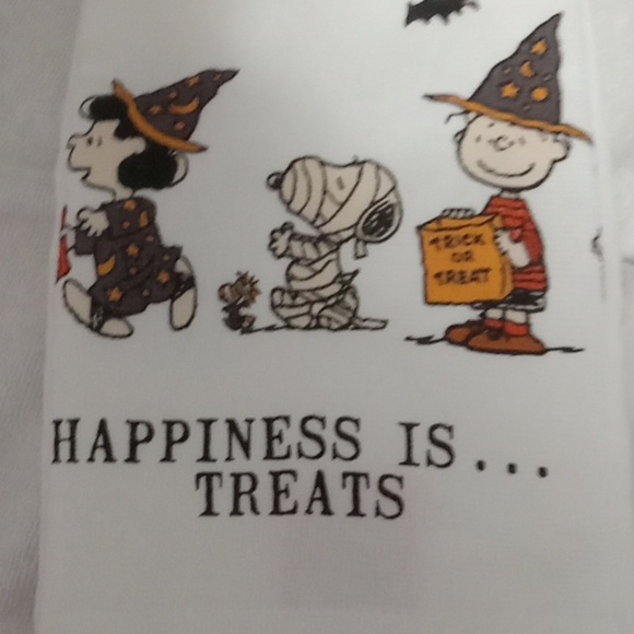 Rae Dunn  Peanuts Towel Halloween - Picture 2 of 6